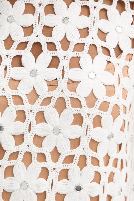 MICHAEL Michael Kors sukienka MS683CWKNE biały