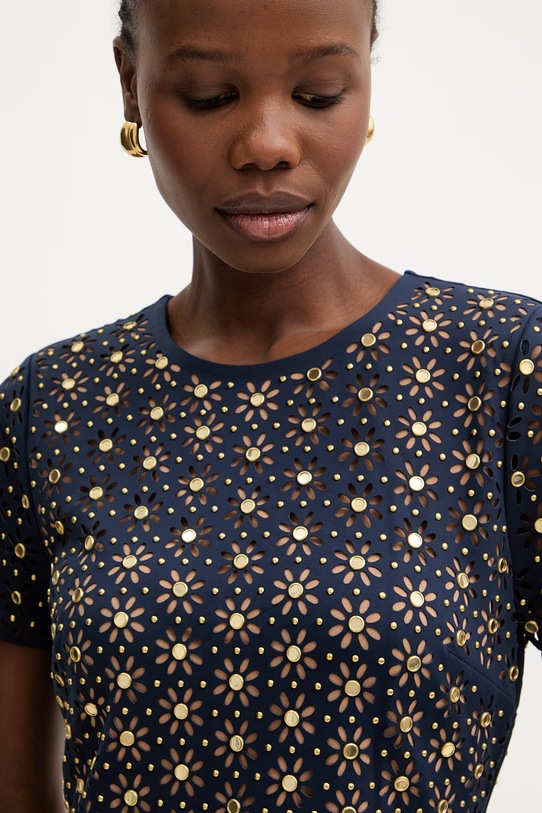 MICHAEL Michael Kors sukienka granatowy MS683HED6E