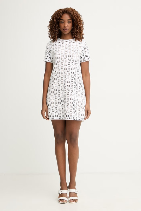 MICHAEL Michael Kors sukienka MS683CDD6E biały SS26