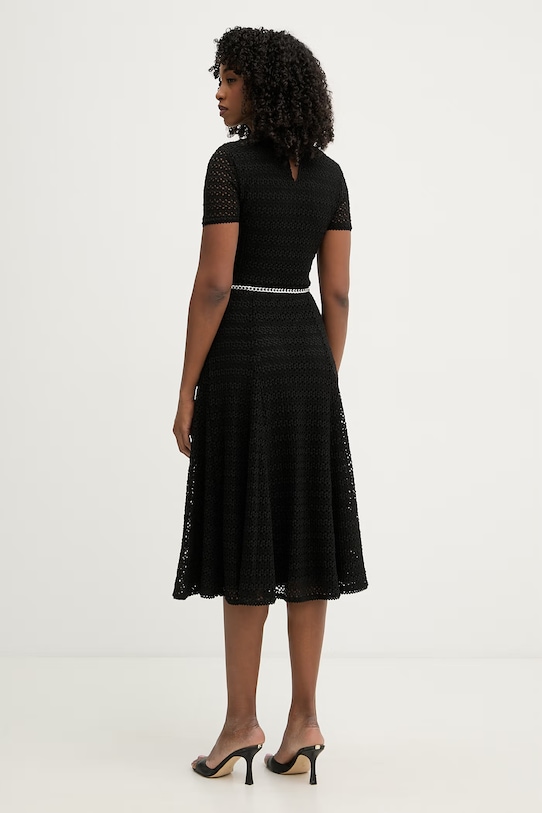 Odzież MICHAEL Michael Kors sukienka rozkloszowana MS683DUKS1 czarny