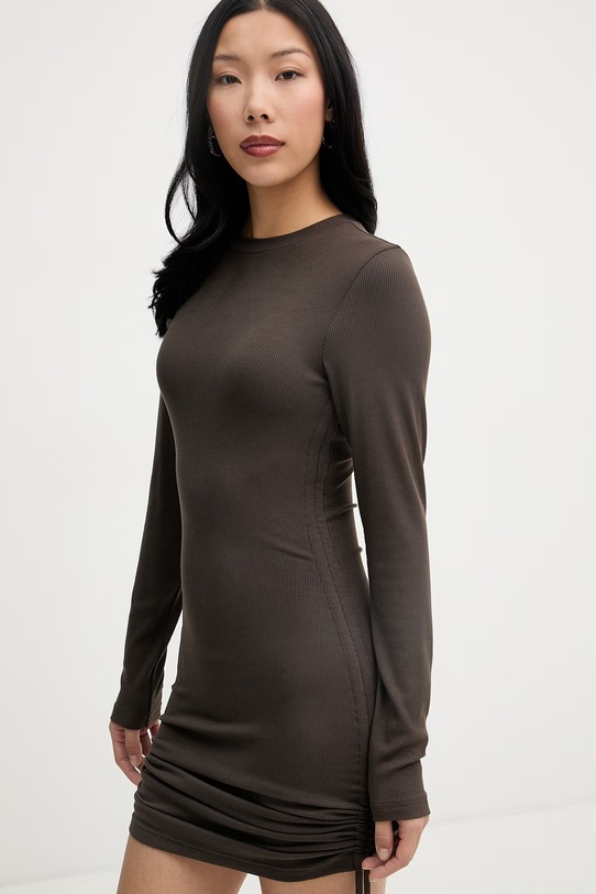 La Mania ντραπέ με βισκόζη FAITH καφέ FAITH