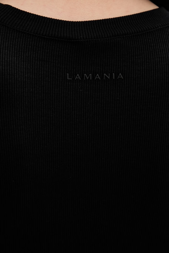 La Mania sukienka drapowana z wiskozy FAITH czarny FAITH