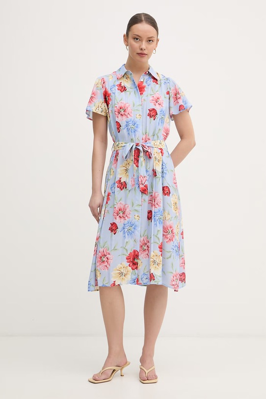 Gant sukienka niebieski 4503498