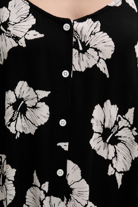 Rip Curl sukienka letnia z wiskozy PARTY PACK 08UWDR czarny