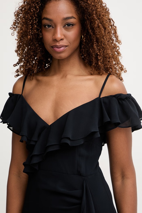 Morgan sukienka rozkloszowana granatowy RJOLIE