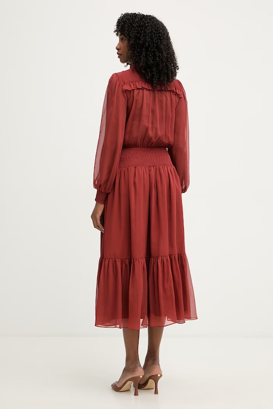 Odzież Morgan sukienka rozkloszowana RAGALIE pomarańczowy