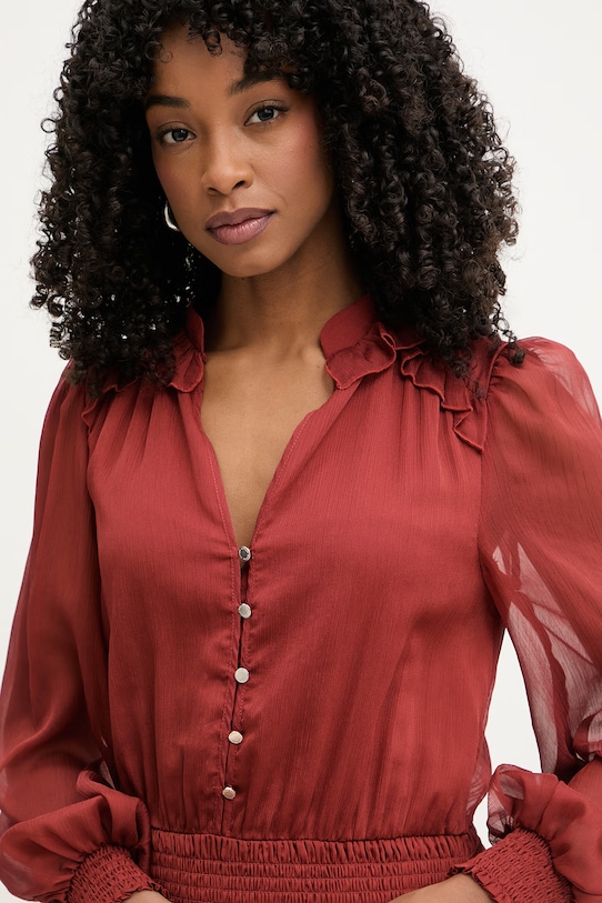 Morgan sukienka rozkloszowana pomarańczowy RAGALIE