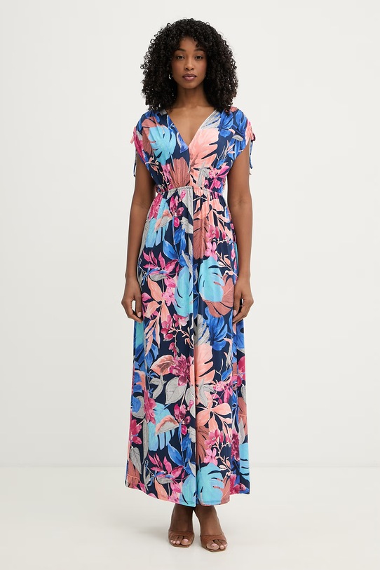 Morgan sukienka letnia RBARNA granatowy SS26