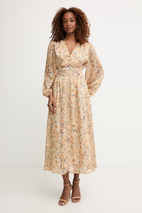 Morgan sukienka pomarańczowy RBOHO.F