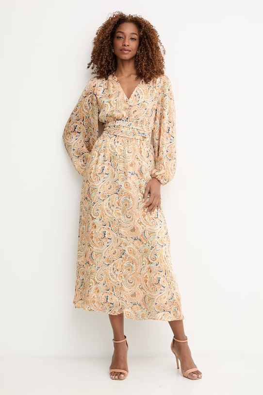 Morgan sukienka RBOHO.F pomarańczowy SS26