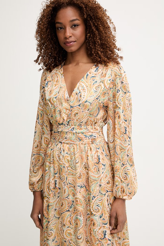 Morgan sukienka pomarańczowy RBOHO.F