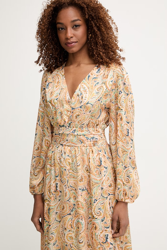 Morgan sukienka pomarańczowy RBOHO.F