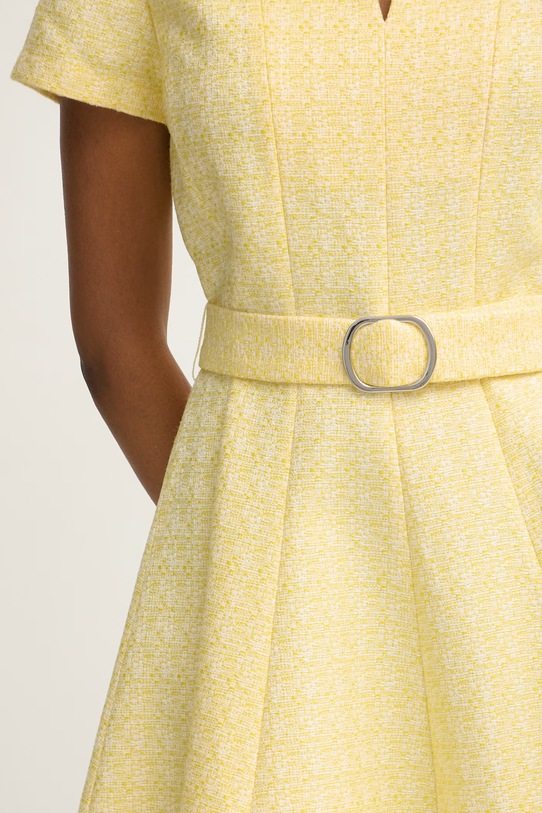 Morgan sukienka rozkloszowana RCARL żółty