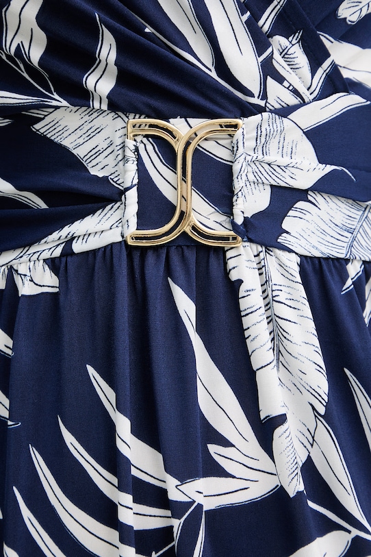 Morgan sukienka RFLERIA granatowy