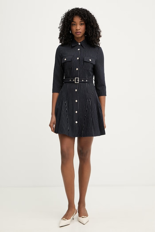 Morgan sukienka RIZOU granatowy SS26