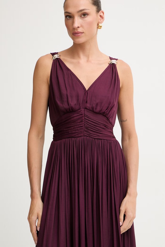 Morgan sukienka bordowy RLOUNA