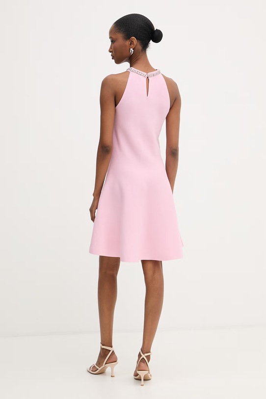 Odzież Morgan sukienka z wiskozy RMDIANE różowy