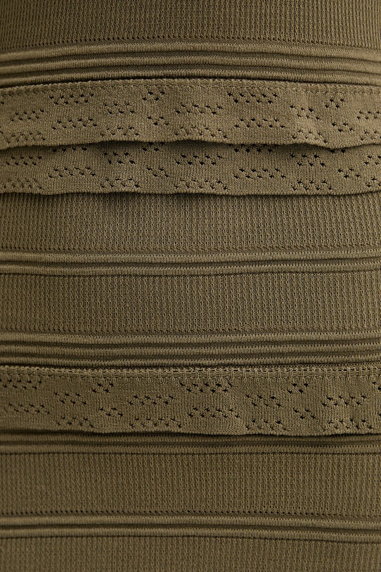 Morgan sukienka z wiskozą RMILIA zielony