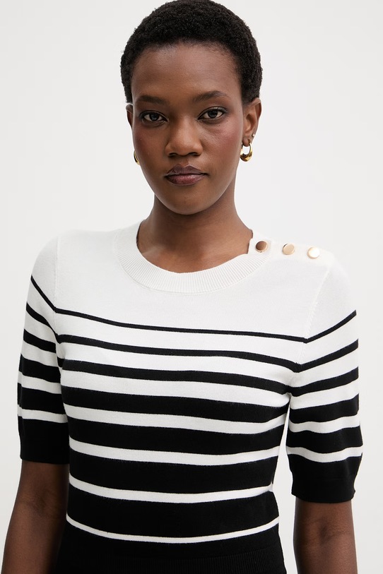 Morgan sukienka letnia z wiskozy czarny RMLOL