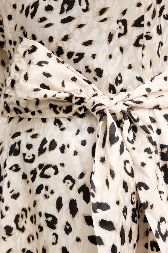 Morgan sukienka rozkloszowana ROLDA.F beżowy