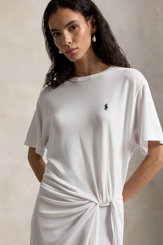 Îmbrăcăminte Polo Ralph Lauren rochie 211B18063 alb