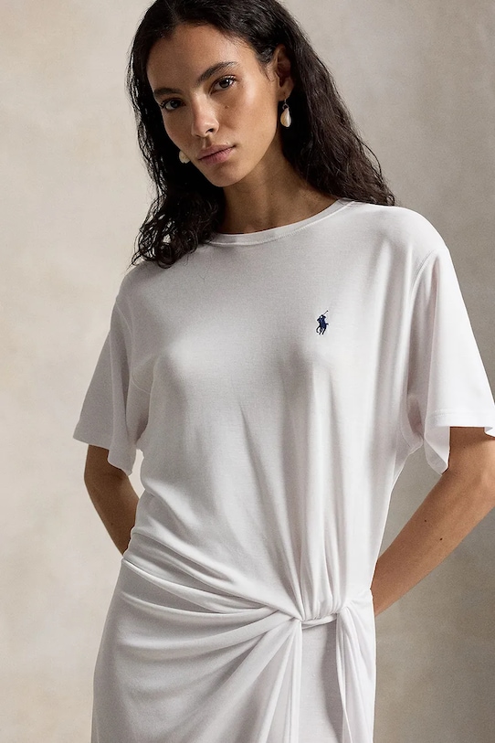 Îmbrăcăminte Polo Ralph Lauren rochie 211B18063 alb
