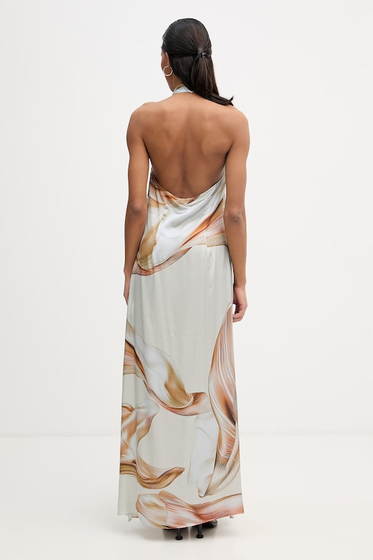 Odzież Isabelle Blanche sukienka z wiskozy IS26SS.A013.T020 zielony