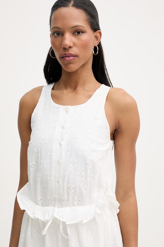 Isabelle Blanche sukienka bawełniana beżowy IS26SS.A121.T019