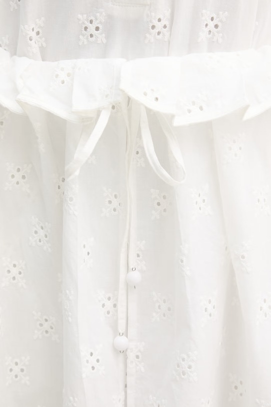 Isabelle Blanche sukienka bawełniana IS26SS.A121.T019 beżowy