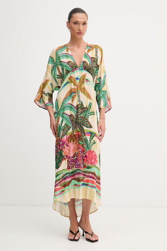 Lola Casademunt sukienka z wiskozy multicolor LS2616024