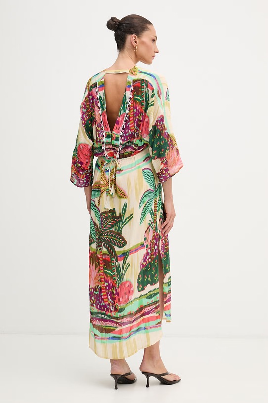 Odzież Lola Casademunt sukienka z wiskozy LS2616024 multicolor