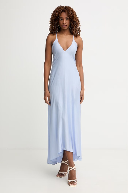 Haveone sukienka bieliźniana z wiskozy AWG.Q022 różowy SS26