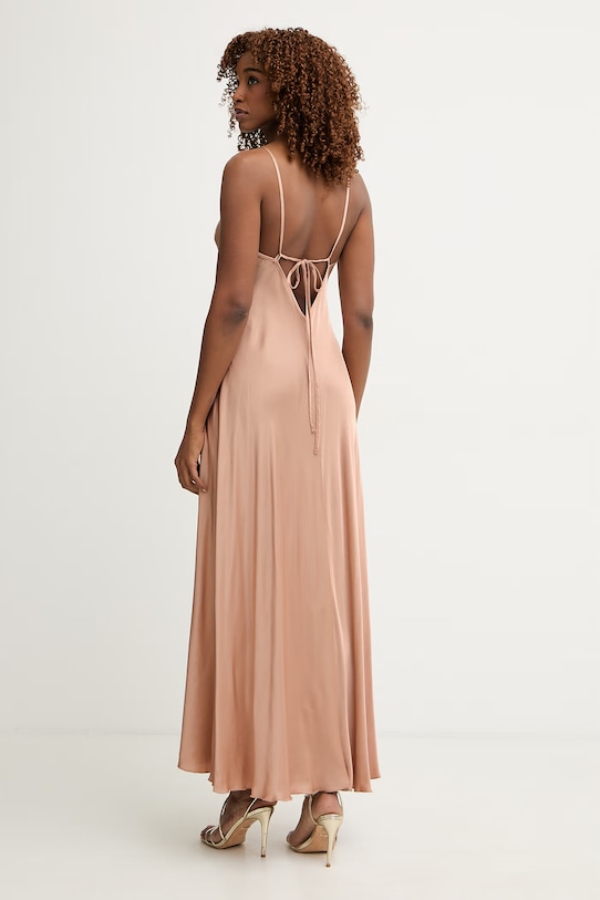 Odzież Haveone sukienka bieliźniana z wiskozy AWG.Q022 beżowy