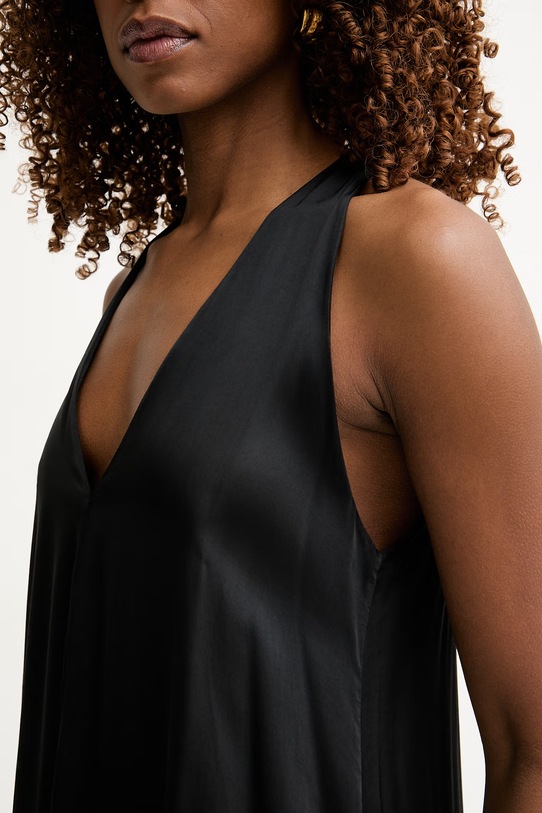 Haveone sukienka letnia z wiskozy AWG.Q018 czarny