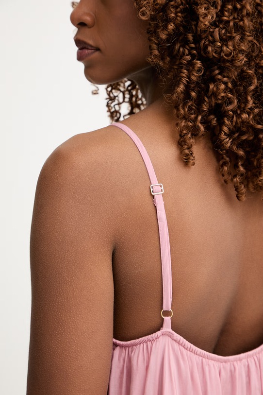 Haveone letné šaty z viskózy ACH.Q013 ružová