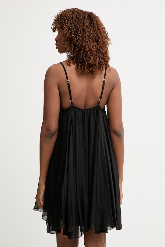 Odzież Haveone sukienka letnia z wiskozy ACH.Q013 czarny