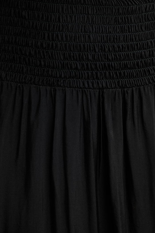 Haveone sukienka z jedwabiem ACH.Q014 czarny