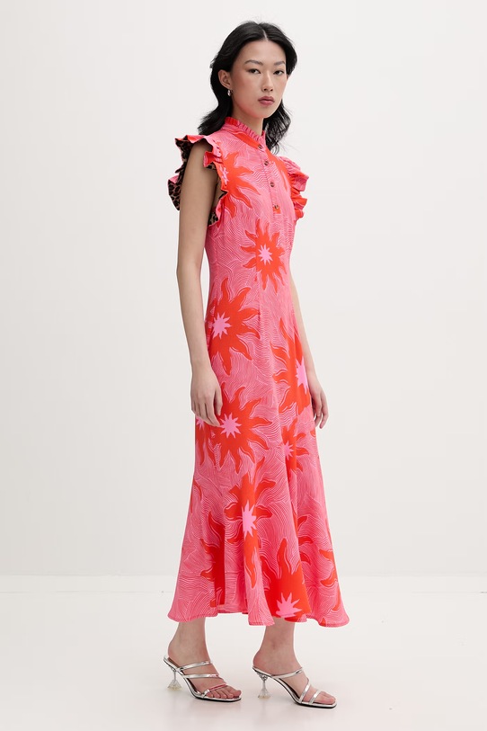 Never Fully Dressed sukienka NFDDR3418 różowy SS26