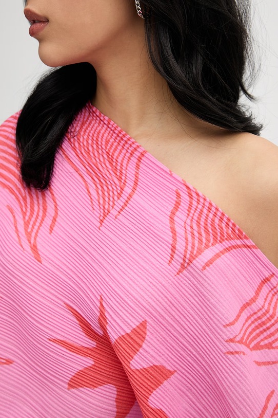 Never Fully Dressed sukienka letnia NFDDR3308 różowy