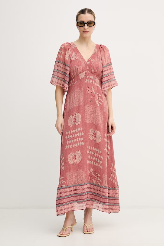 Hoss Intropia sukienka letnia 8223338 pomarańczowy SS26