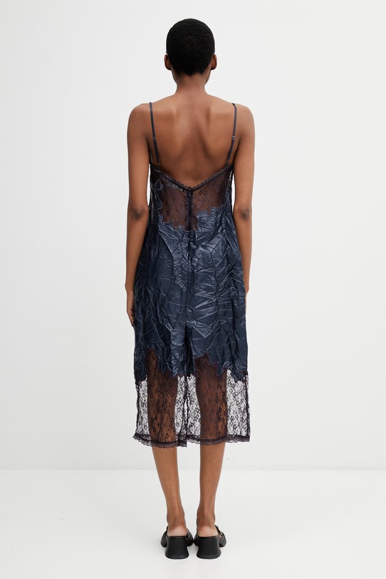 Odzież Andersson Bell Embroidery Lace sukienka bieliźniana z koronkowymi wstawkami atb1520w granatowy