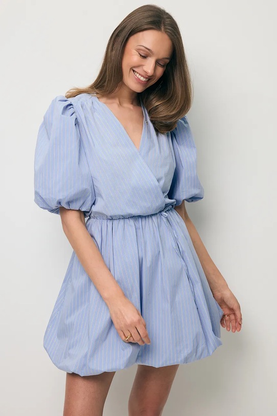 BIZUU καλοκαιρινό βαμβακερό CELESTIA μπλε CELESTIA.NIEBIESKI