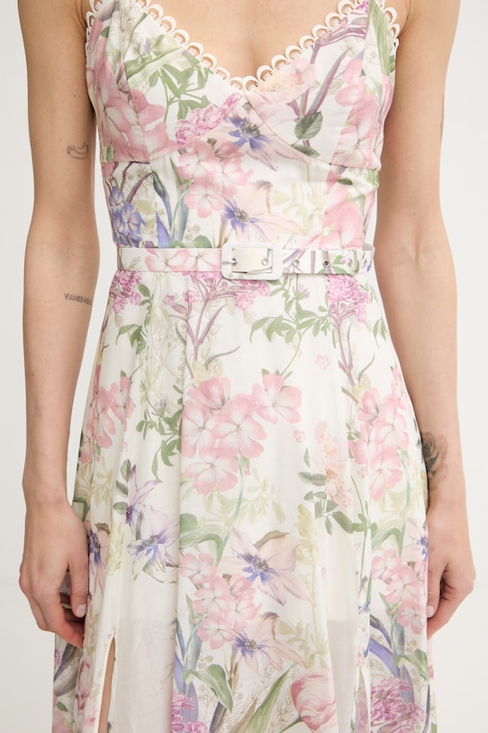 Charo Ruiz Ibiza šaty s bavlnou Iraso 266611