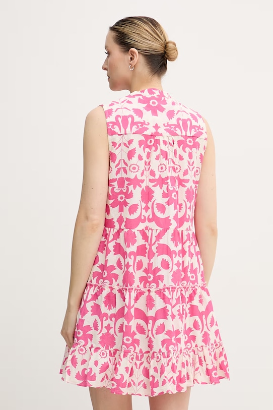 Одежда Lola Casademunt летнее платье из хлопка LS2616040 розовый