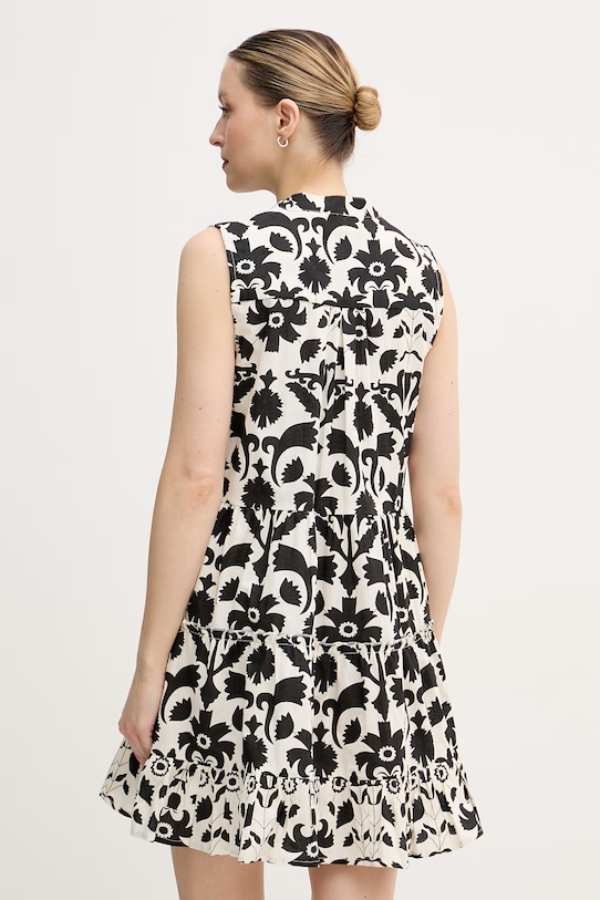 Одежда Lola Casademunt летнее платье из хлопка LS2616040 чёрный