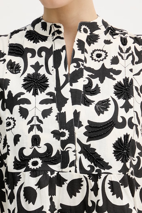 Lola Casademunt літня сукня бавовняна LS2616040 чорний