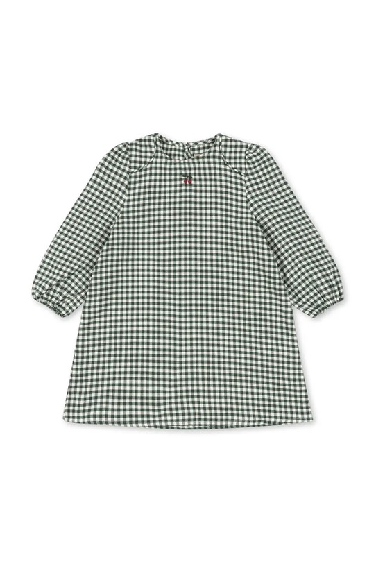 Dětské bavlněné šaty Konges Sløjd FORET DRESS GOTS KS104193.PreSpring bílá SS26