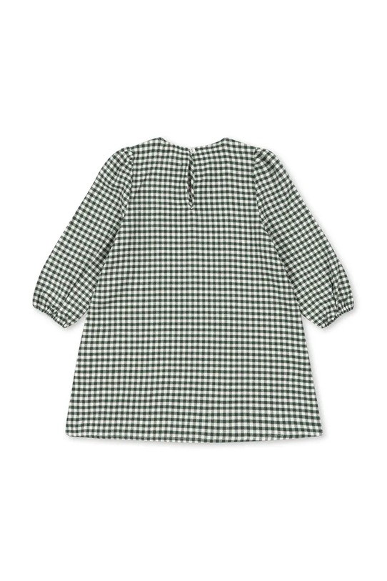 DÍVKA Dětské bavlněné šaty Konges Sløjd FORET DRESS GOTS KS104193.PreSpring bílá