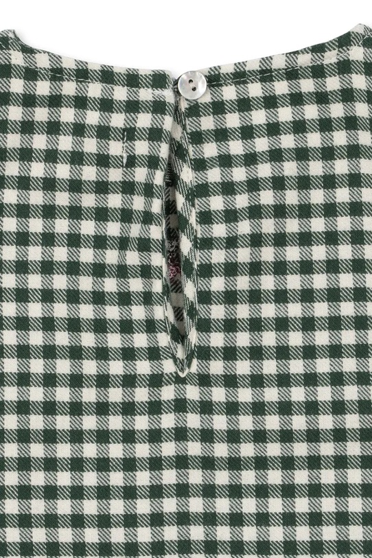 Dětské bavlněné šaty Konges Sløjd FORET DRESS GOTS bílá KS104193.PreSpring