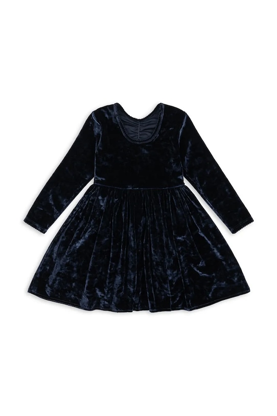 Lány Konges Sløjd gyerek ruha CARLITO DRESS GRS KS104243.PreSpring sötétkék